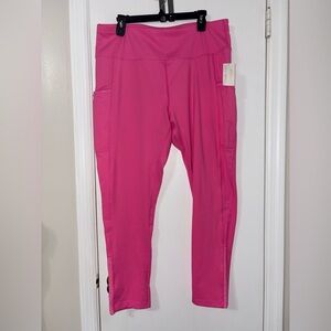 Live Well Active Wear Pink Leggings 18/20W New